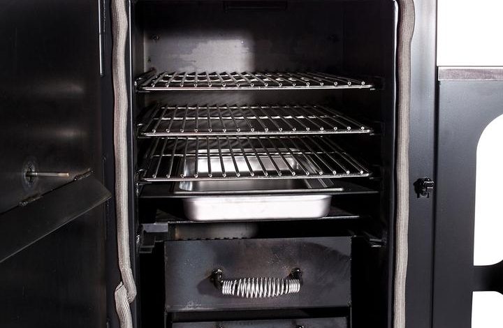 insulated vertical smoker