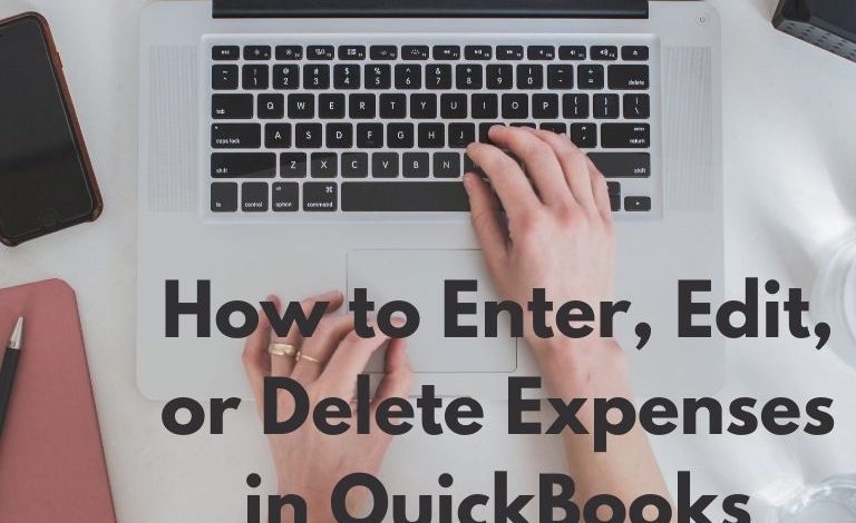 Delete Expenses in QuickBooks Online