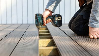 Can I combine composite and wood decking boards?