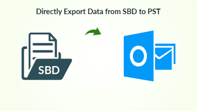 Import SBD Files to MS Outlook Application 2019