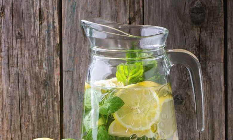 lemon water