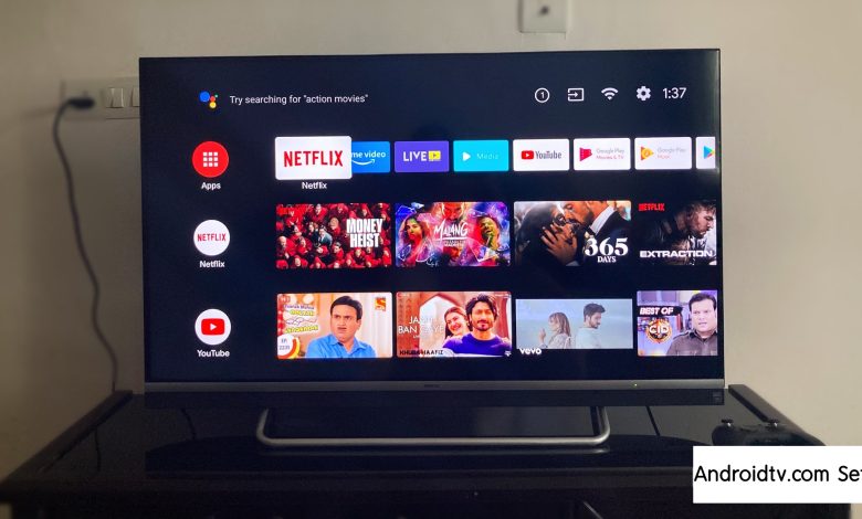 android tv setup