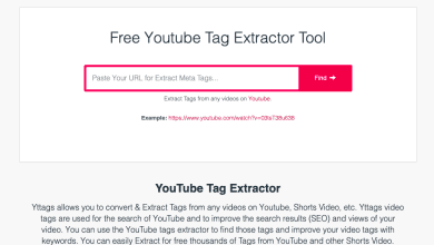 YouTube Tag extractor