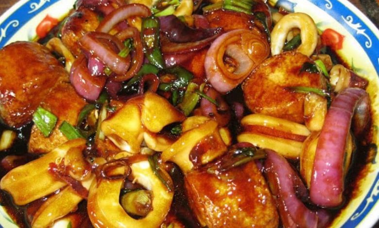 makanan sotong