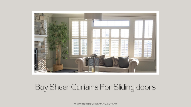 Buy Sheer Curtains For Sliding doors