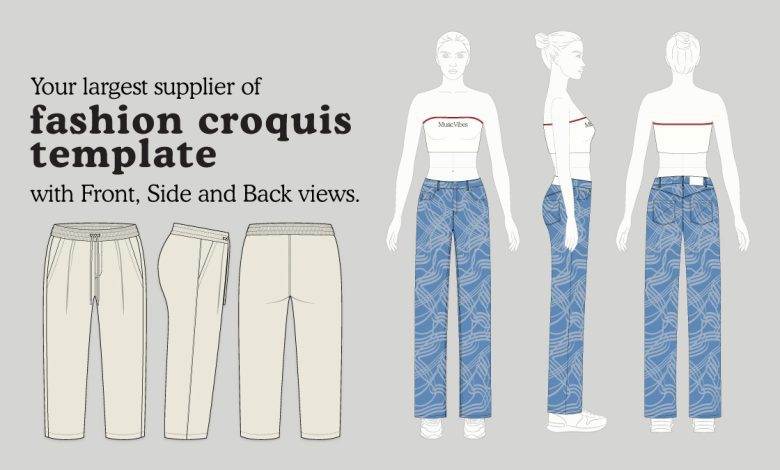 templates of fashion criques