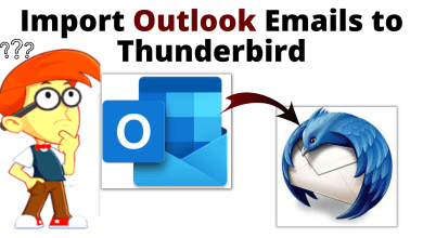 import outlook emails to thunderbird