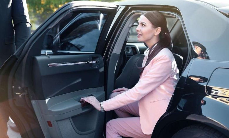 luxury black car service Boston