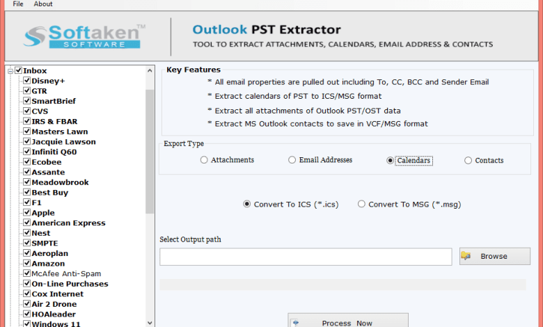 Move Multiple Outlook Attachments to Folder