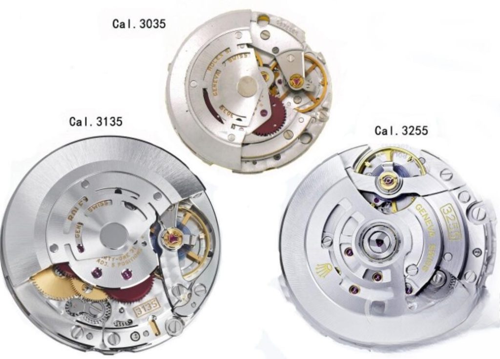 Rolex’s 31XX series movement