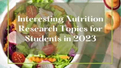 nutrition research topics