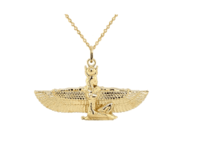 Egyptian gold pendant