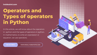 types of operators in python