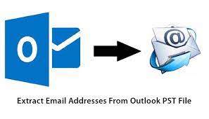 extract email addresses from outlook pst files