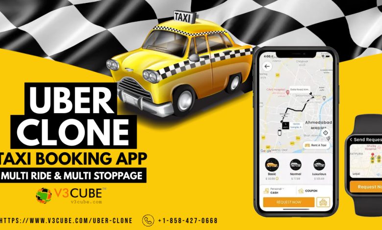 uber clone app script taxi booking app