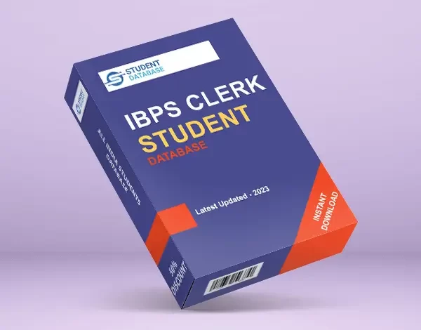 IBPS CLERK STUDENT DATABASE