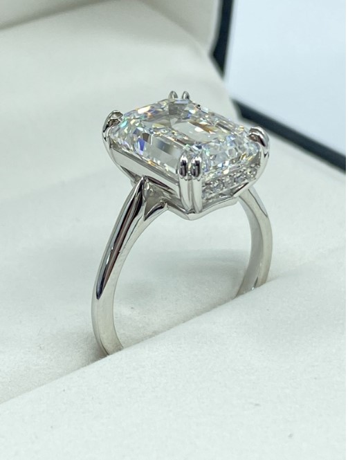 tulip basket engagement ring