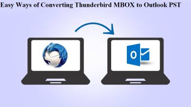 Easy Ways of Converting Thunderbird MBOX to Outlook PST