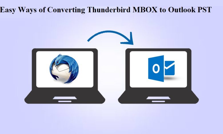 Easy Ways of Converting Thunderbird MBOX to Outlook PST