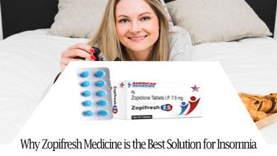 Why Zopifresh Medicine is the Best Choice for Insomnia Relief