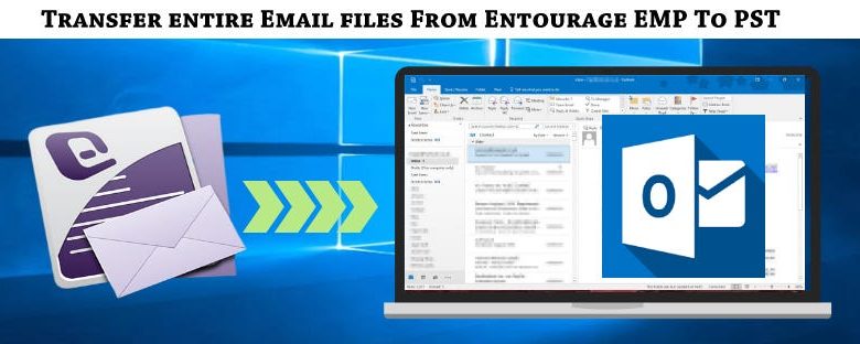 Entourage EML files into PST