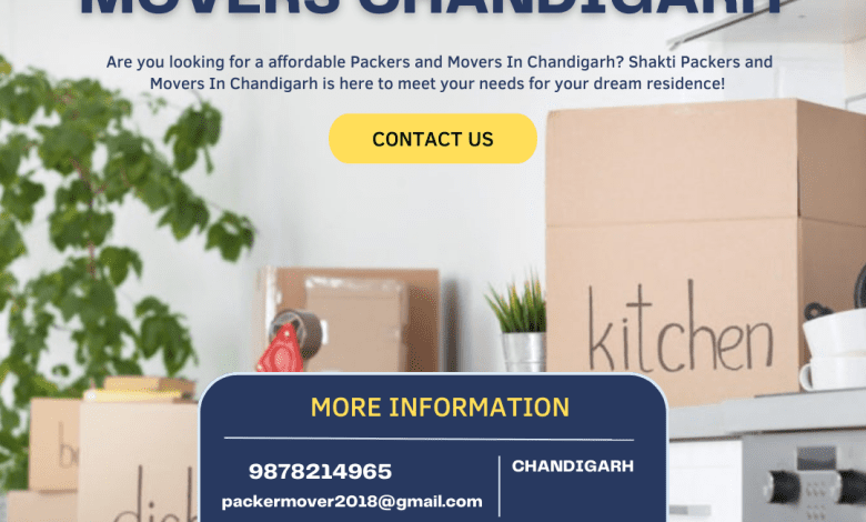 Packers and Movers In Chandigarh