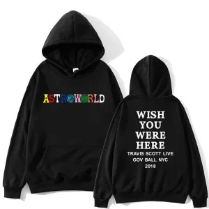 Black Essentials Hoodie