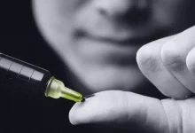 CBD paste syringe