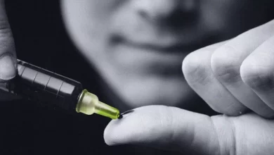 CBD paste syringe